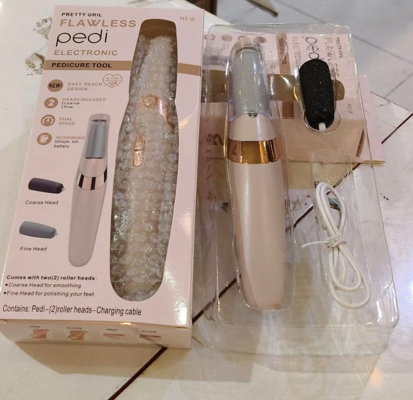 •Rechargeable Electric Foot File Callus Remover Pedicure Machine•