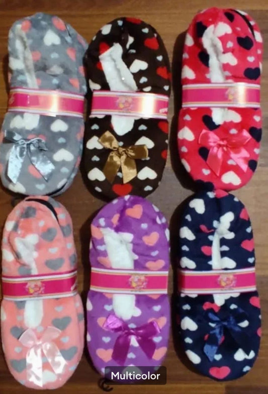 •Women Plush Indoor Slippers Soft,Cozy,Warm•